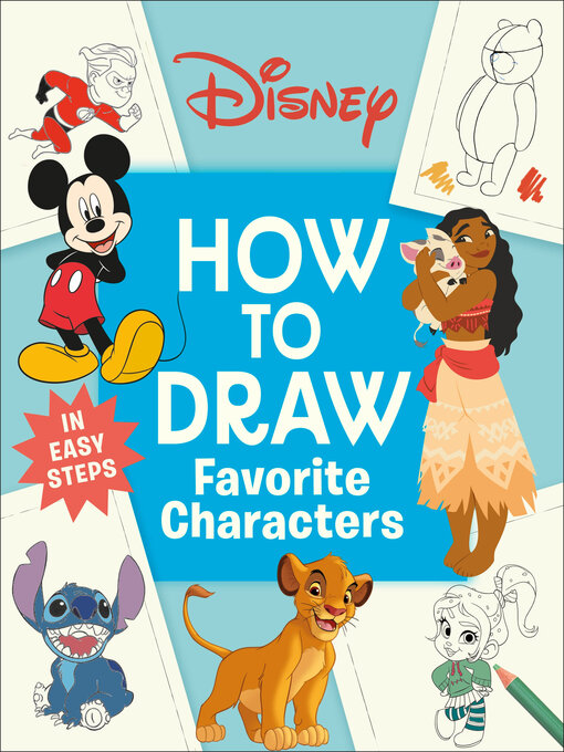 Cover image for Disney How to Draw Favorite Characters
